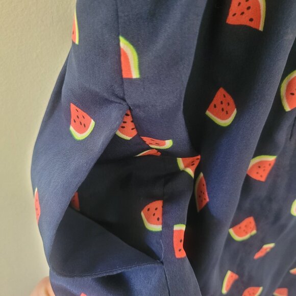 J. Crew Watermelon dress (with pockets!) Size 0 EUC - Picture 2 of 5